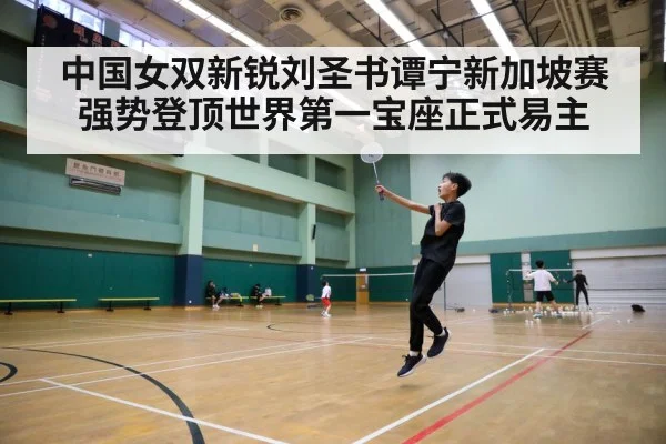 badminton court action