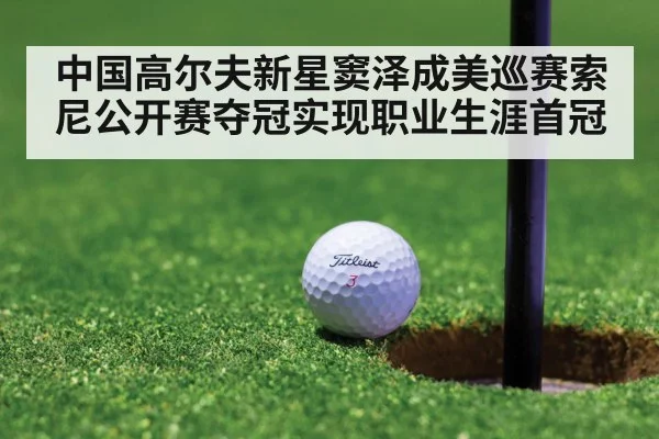 中国高尔夫新星窦泽成美巡赛索尼公开赛夺冠实现职业生涯首冠